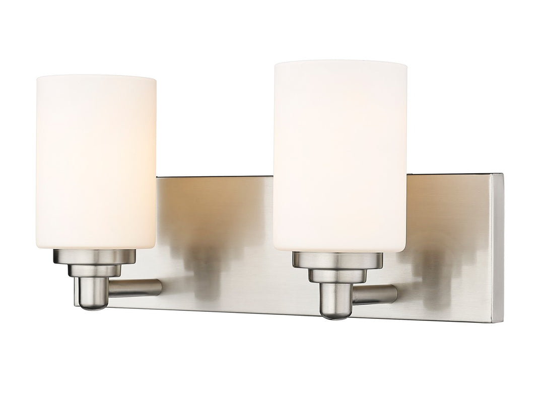 Z-Lite Soledad 485-2V-BN Bath Vanity Light 17 in. wide - Brushed Nickel