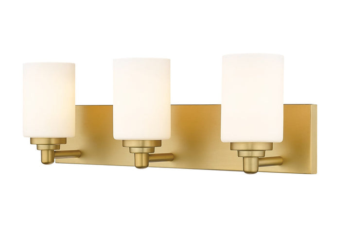 Z-Lite Soledad 485-3V-BG Bath Vanity Light 23 in. wide - Brushed Gold