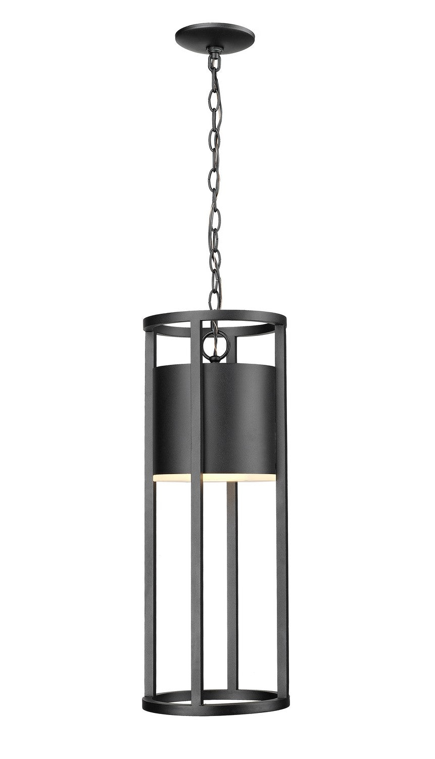 Z-Lite Lighting 517CHB-BK-LED Modern Luca Outdoor Black