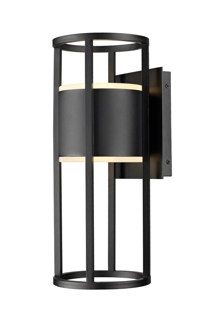 Z-Lite Lighting 517M-BK-LED  Luca Outdoor Black