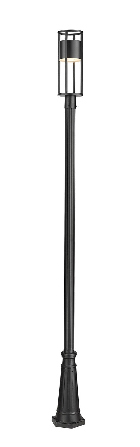 Z-Lite Lighting 517PHM-519P-BK-LED  Luca Outdoor Black