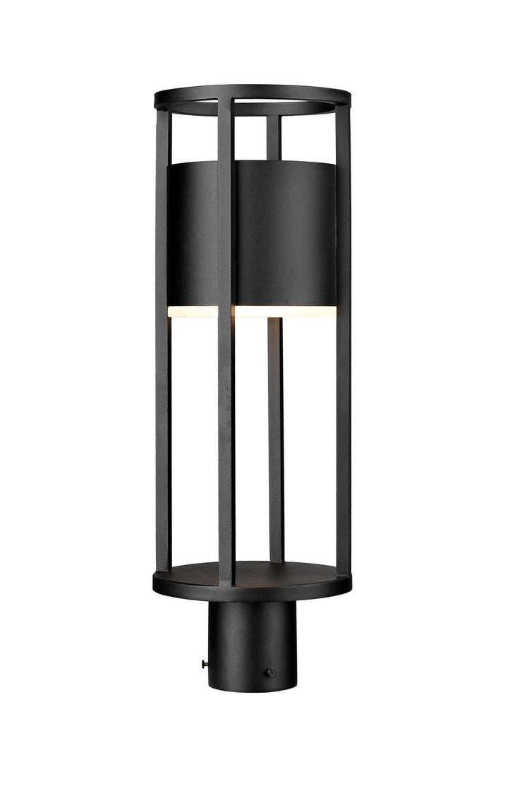 Z-Lite Lighting 517PHM-BK-LED  Luca Outdoor Black