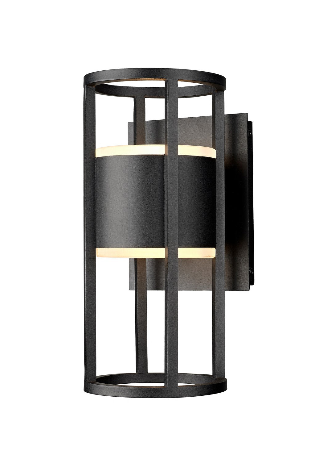 Z-Lite Lighting 517S-BK-LED  Luca Outdoor Black