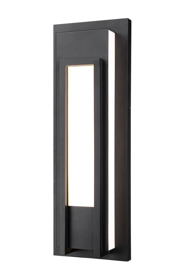 Z-Lite Lighting 520B-BK-LED Modern Keaton Outdoor Black