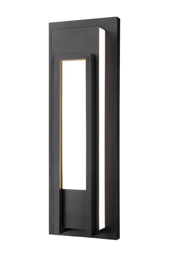 Z-Lite Lighting 520B-BK-LED Modern Keaton Outdoor Black