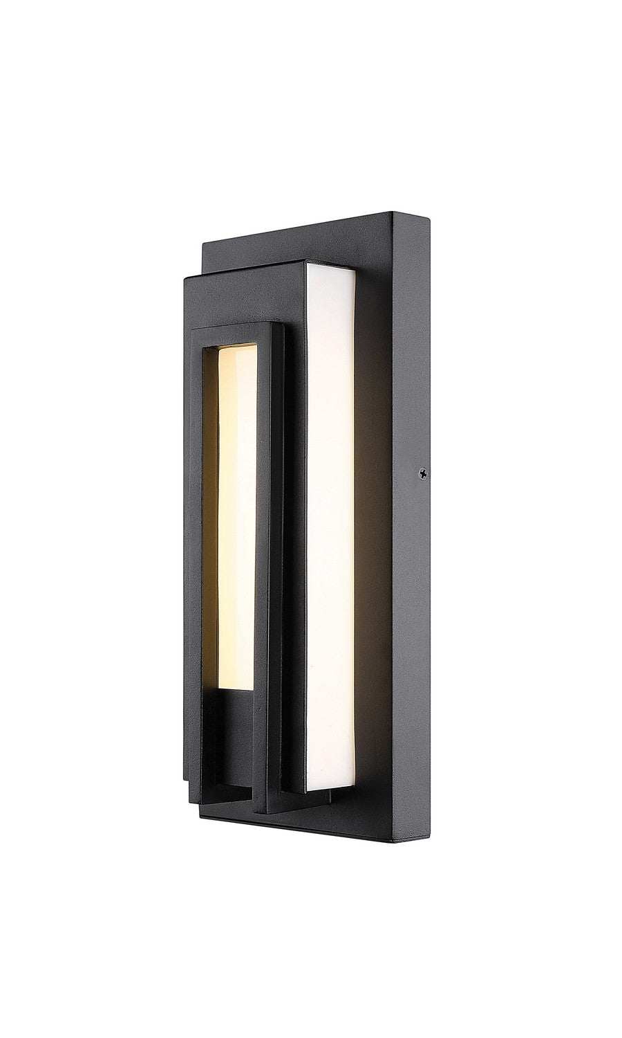 Z-Lite Lighting 520S-BK-LED  Keaton Modern Outdoor Black