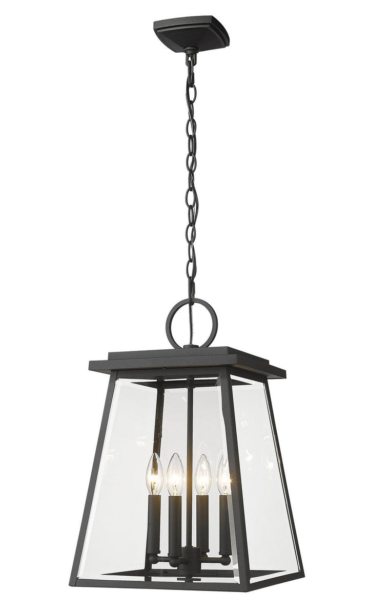 Z-Lite Lighting 521CHB-BK  Broughton Outdoor Black