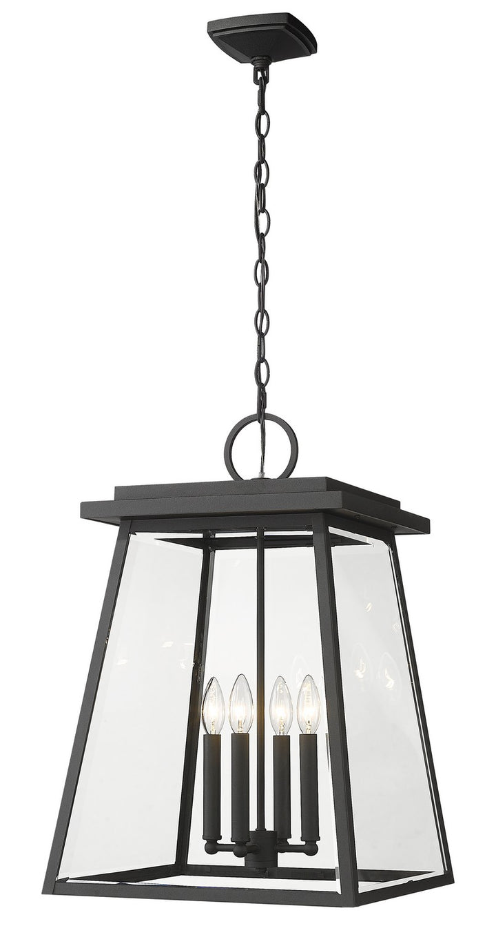 Z-Lite Lighting 521CHXL-BK  Broughton Outdoor Black