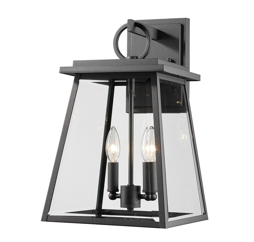 Z-Lite Lighting 521M-BK  Broughton Outdoor Black