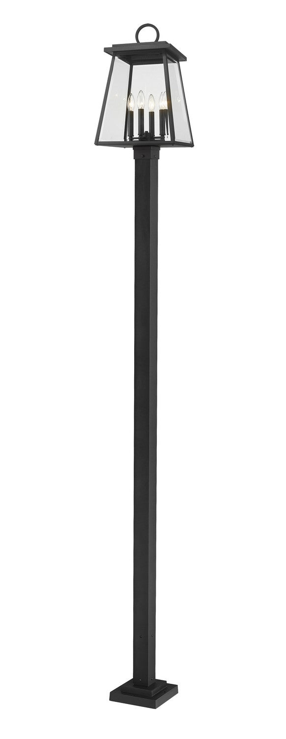 Z-Lite Lighting 521PHBS-536P-BK  Broughton Outdoor Black