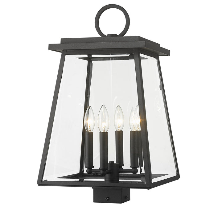 Z-Lite Lighting 521PHBS-BK  Broughton Outdoor Black