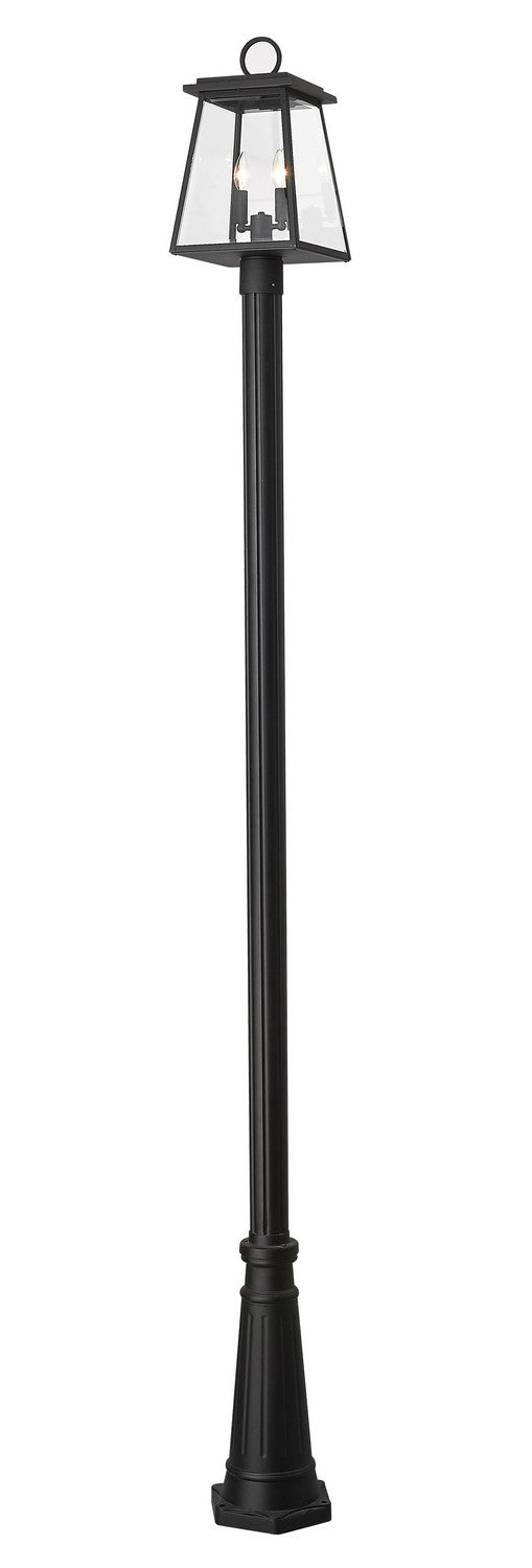 Z-Lite Lighting 521PHMR-519P-BK  Broughton Outdoor Black