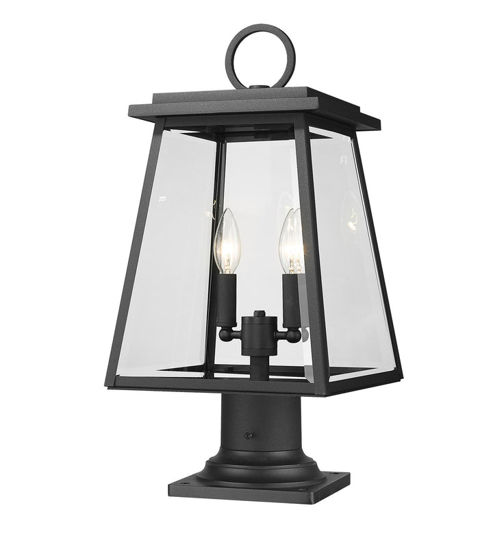 Z-Lite Lighting 521PHMR-533PM-BK  Broughton Outdoor Black