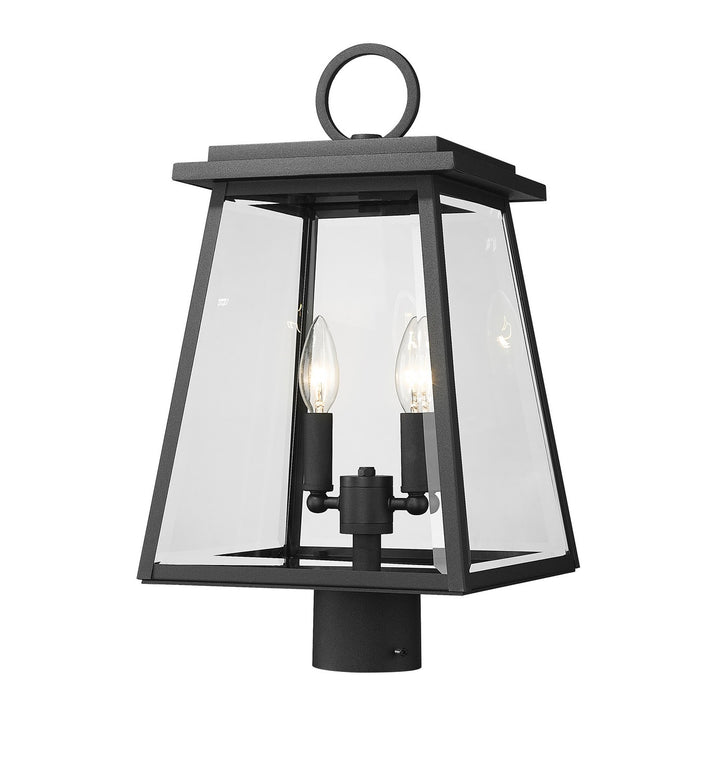 Z-Lite Lighting 521PHMR-BK  Broughton Outdoor Black
