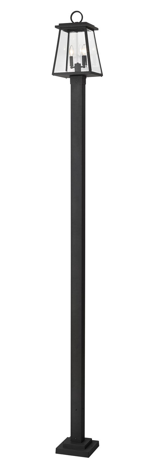 Z-Lite Lighting 521PHMS-536P-BK  Broughton Outdoor Black