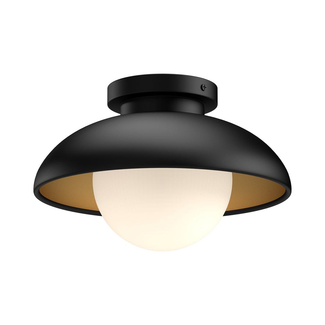 Alora Mood rubio FM522016MBOP Ceiling Light - Matte Black/Opal Matte Glass