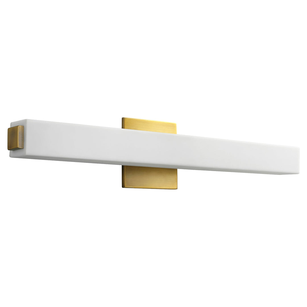 Oxygen Adelphi 3-537-40 Bath Vanity Light 25 in. wide - Antique Brass