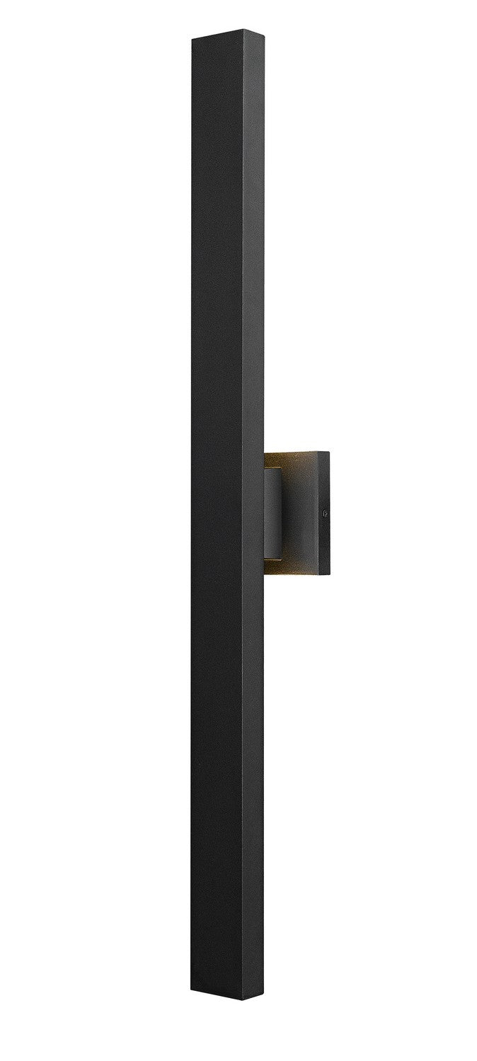 Z-Lite Lighting 576M-2-BK-LED  Edge Modern Outdoor Black