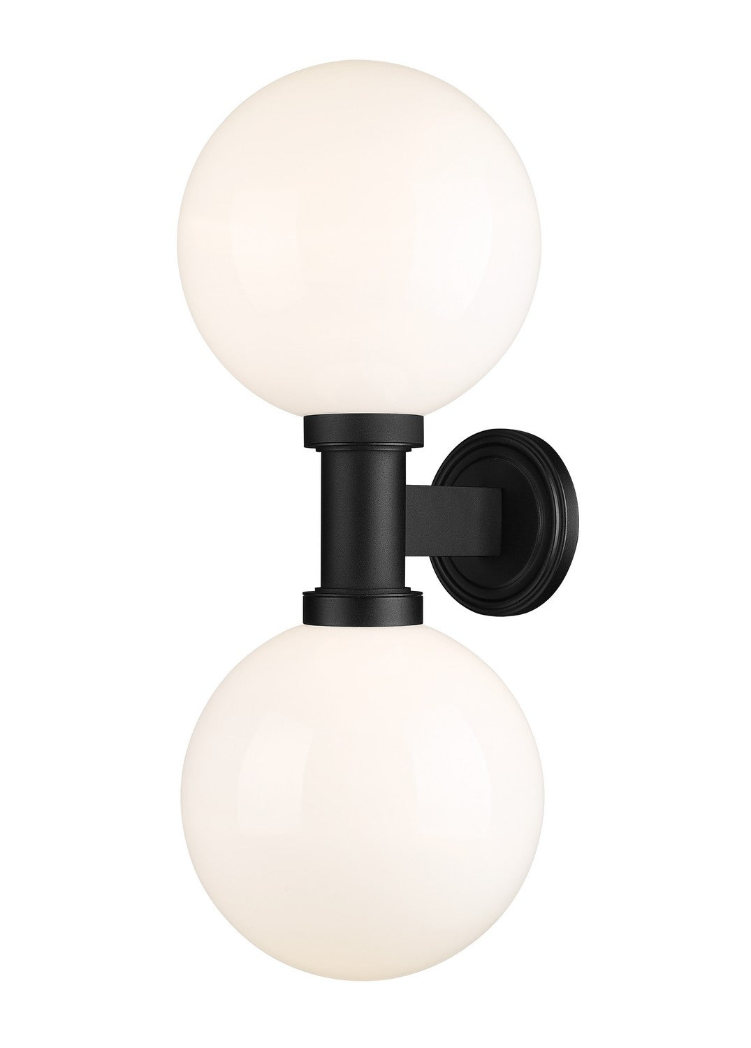 Z-Lite Lighting 597B2-BK Modern Laurent Outdoor Black