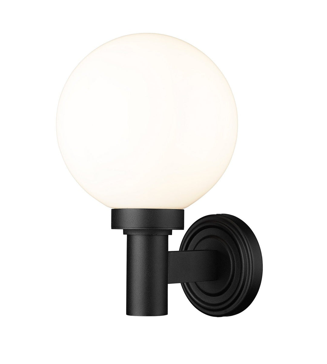 Z-Lite Lighting 597M-BK Modern Laurent Outdoor Black