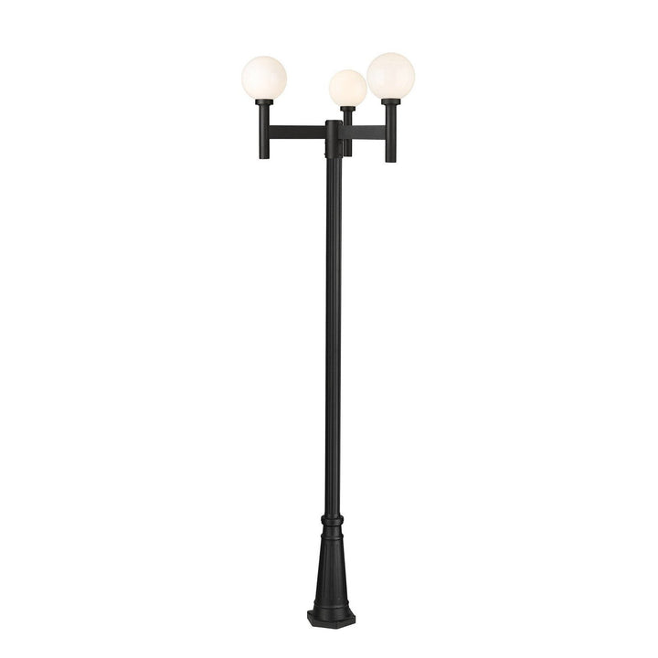 Z-Lite Lighting 597MP3-519P-BK  Laurent Outdoor Black