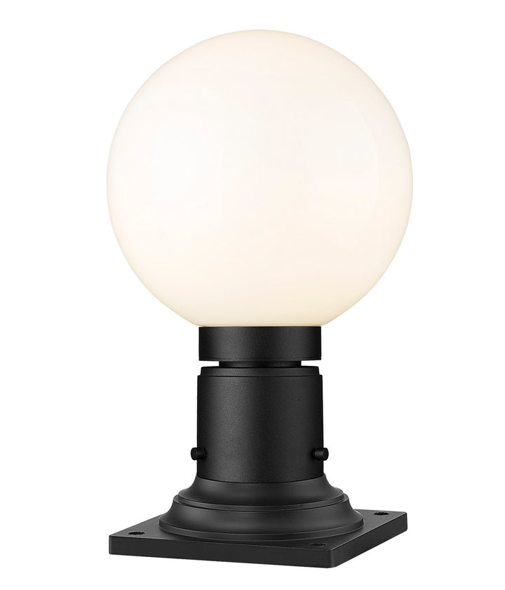 Z-Lite Lighting 597PHM-533PM-BK Modern Laurent Outdoor Black