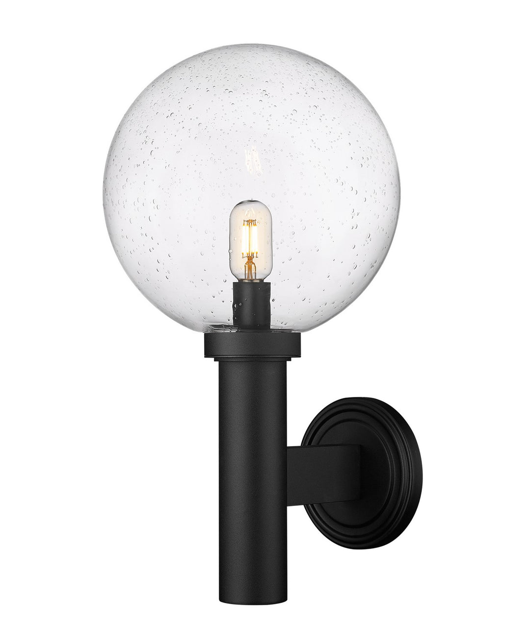 Z-Lite Lighting 599B-BK Modern Laurent Outdoor Black