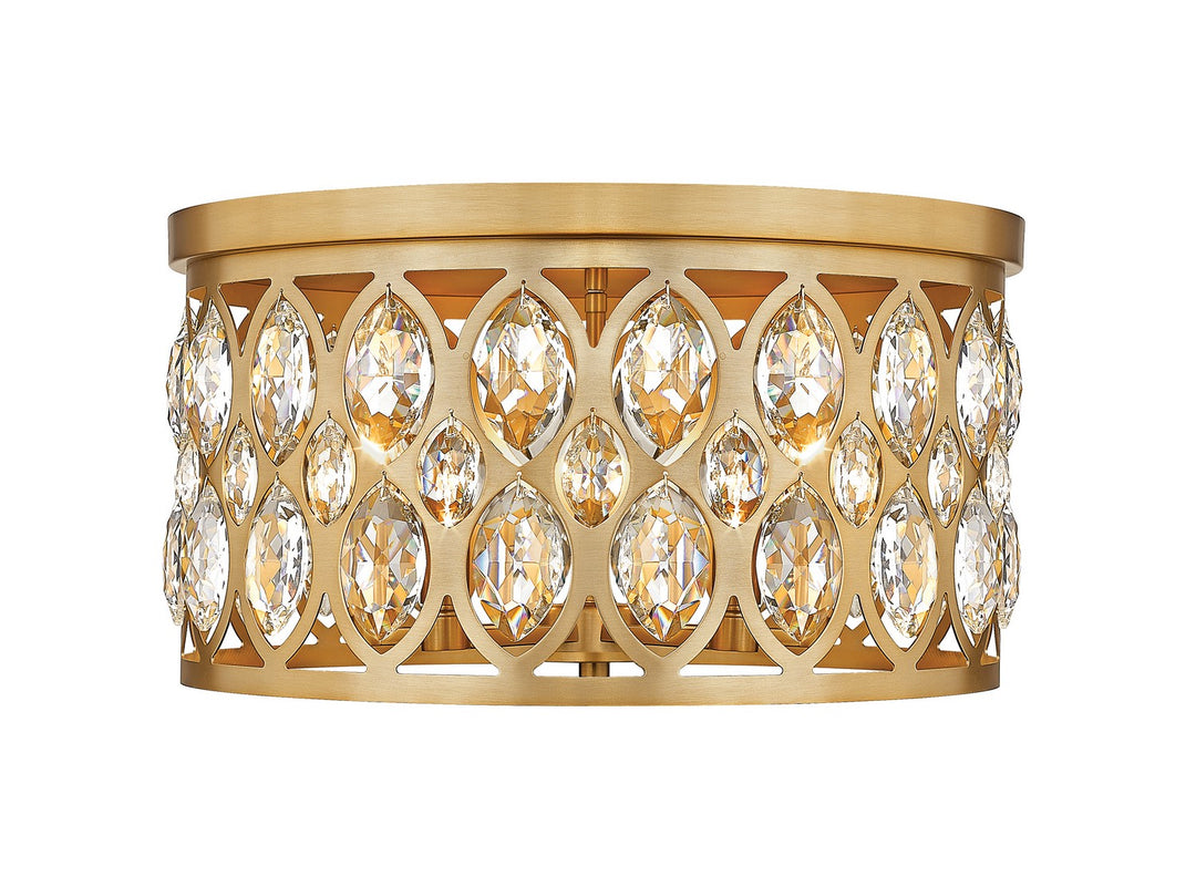 Z-Lite Dealey 6010F18HB Ceiling Light - Heirloom Brass