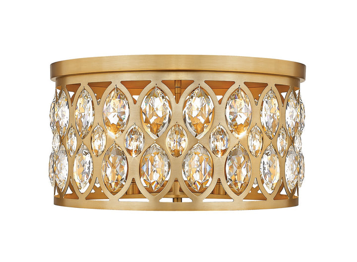 Z-Lite Dealey 6010F18HB Ceiling Light - Heirloom Brass