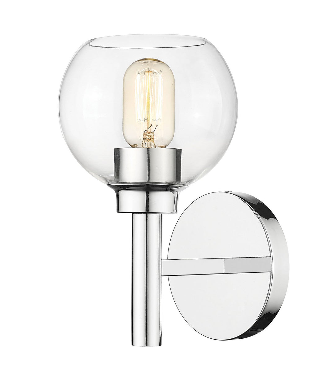 Z-Lite Sutton 7502-1S-CH Wall Sconce Light - Chrome