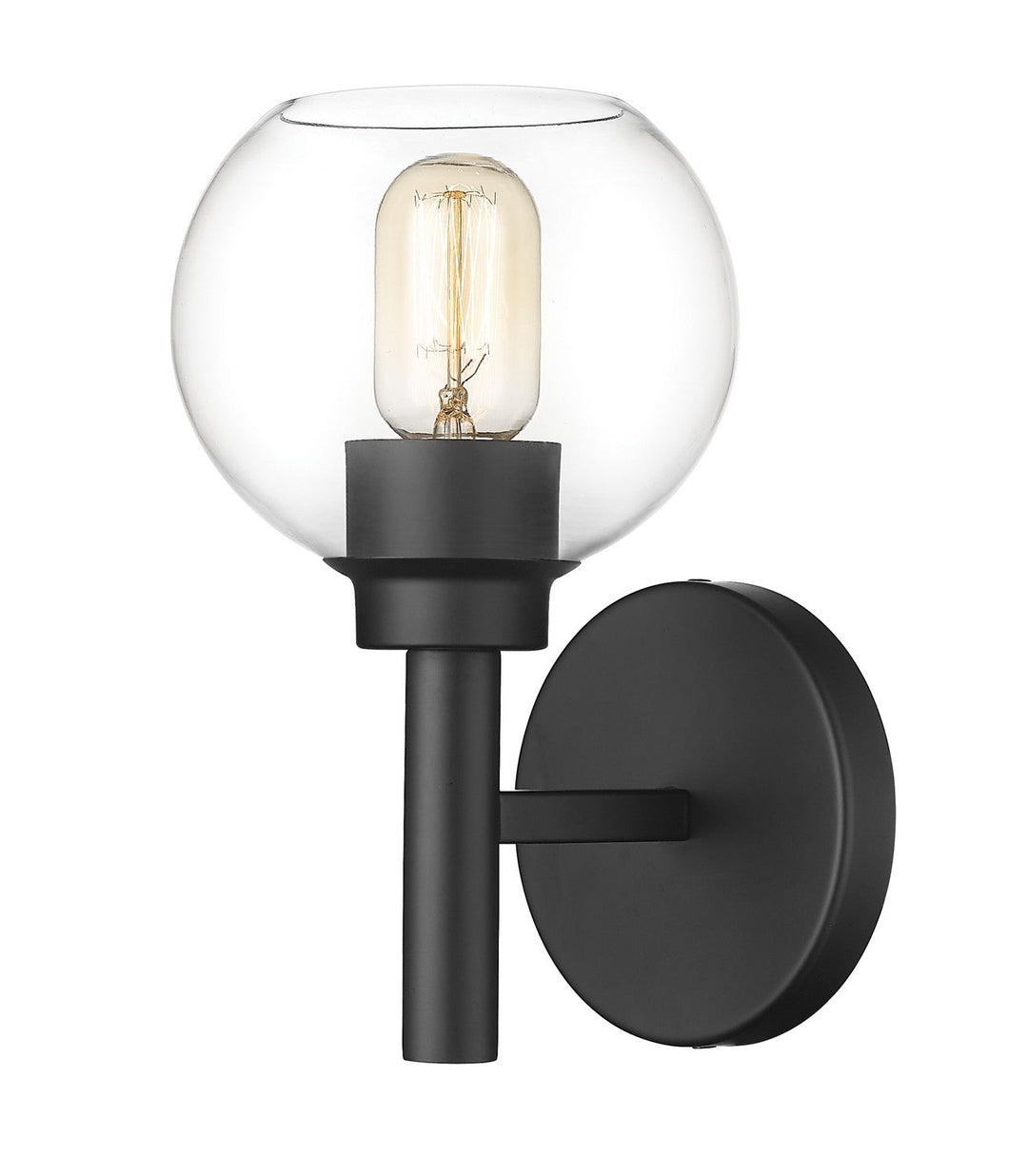 Z-Lite Sutton 7502-1S-MB Wall Sconce Light - Matte Black