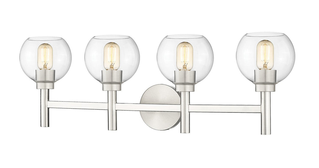 Z-Lite Sutton 7502-4V-BN Bath Vanity Light 32 in. wide - Brushed Nickel