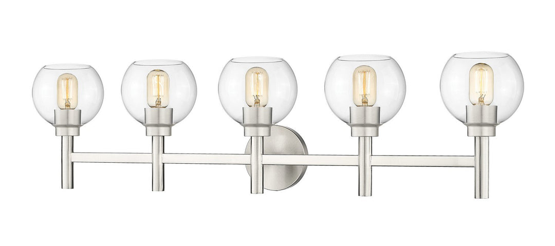 Z-Lite Sutton 7502-5V-BN Bath Vanity Light 40 in. wide - Brushed Nickel