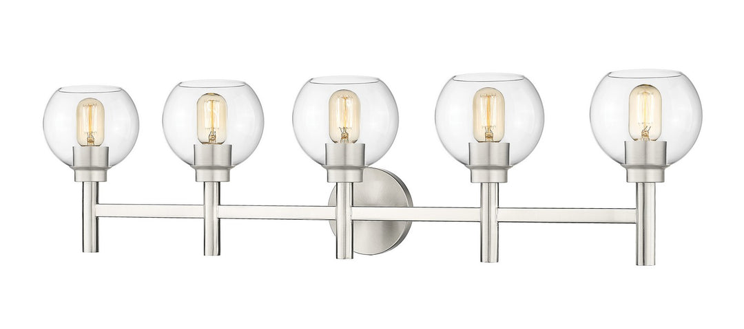 Z-Lite Sutton 7502-5V-BN Bath Vanity Light 40 in. wide - Brushed Nickel