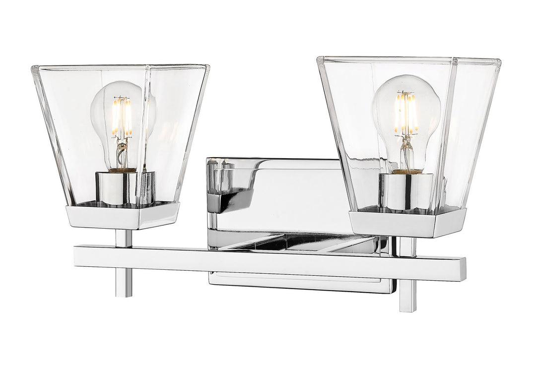 Z-Lite Lauren 819-2V-CH Bath Vanity Light 16 in. wide - Chrome
