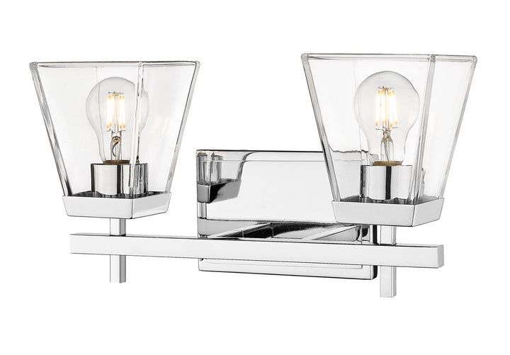 Z-Lite Lauren 819-2V-CH Bath Vanity Light 16 in. wide - Chrome