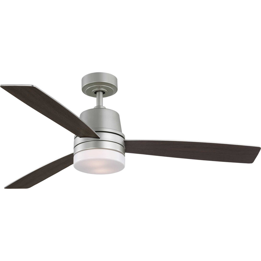 Progress Trevina Iv P250093-152-WB Ceiling Fan - Painted Nickel, Brushed Nickel/