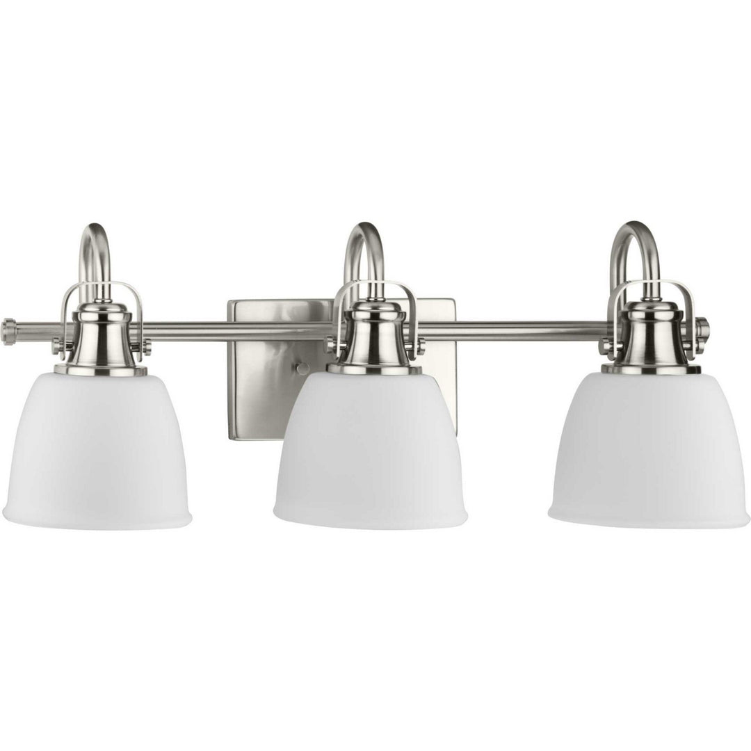 Progress Preston P300428-009 Bath Vanity Light 23 in. wide - Brushed Nickel