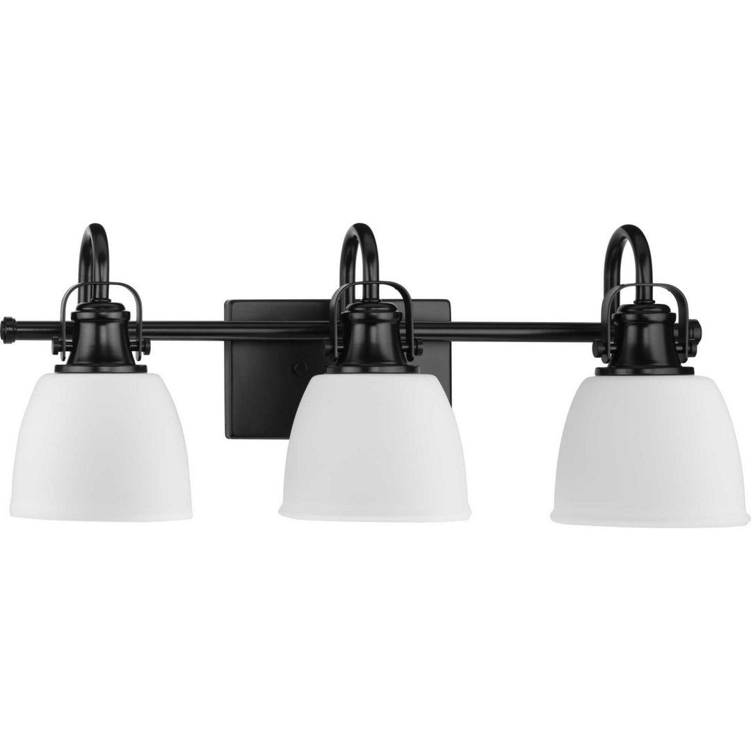 Progress Preston P300428-31M Bath Vanity Light 23 in. wide - Matte Black