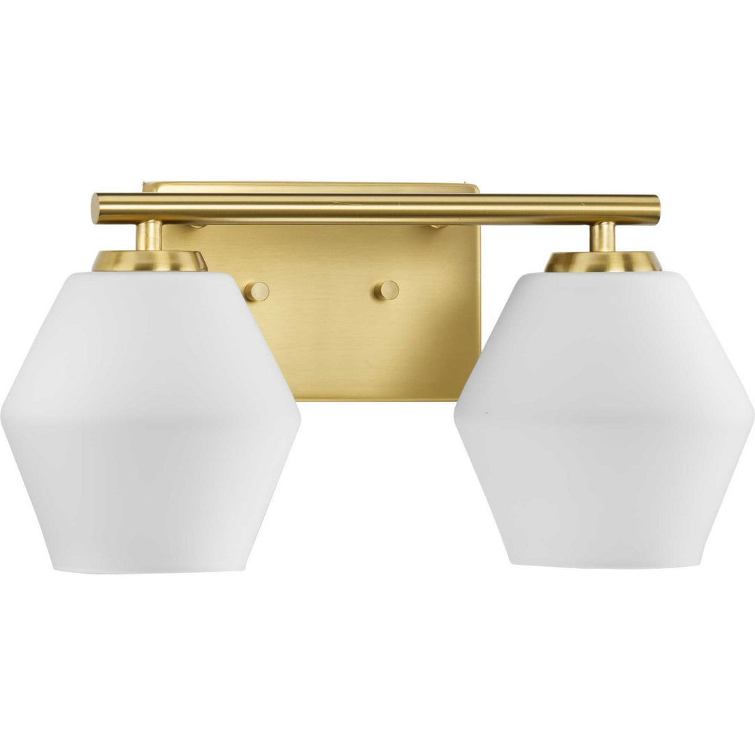 Progress Copeland P300431-191 Bath Vanity Light 15 in. wide - Brushed Gold