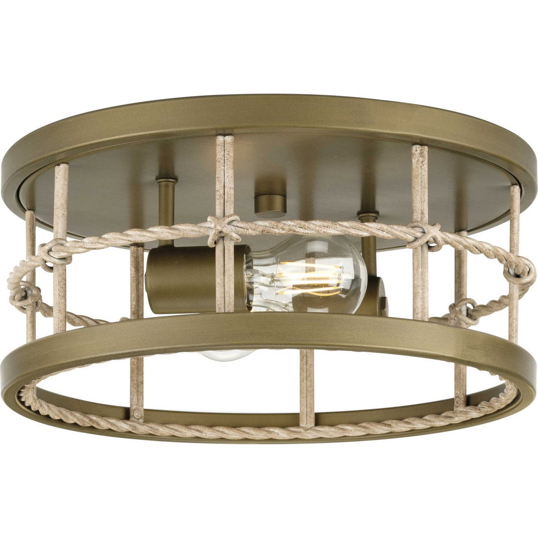 Progress Lattimore P350241-161 Ceiling Light - Aged Brass