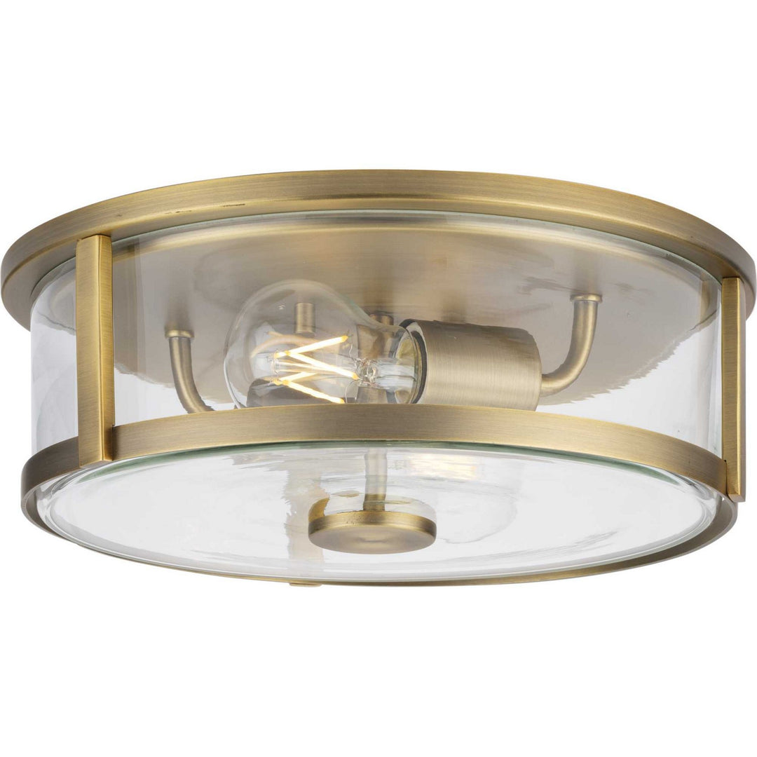 Progress Gilliam P350253-163 Ceiling Light - Vintage Brass