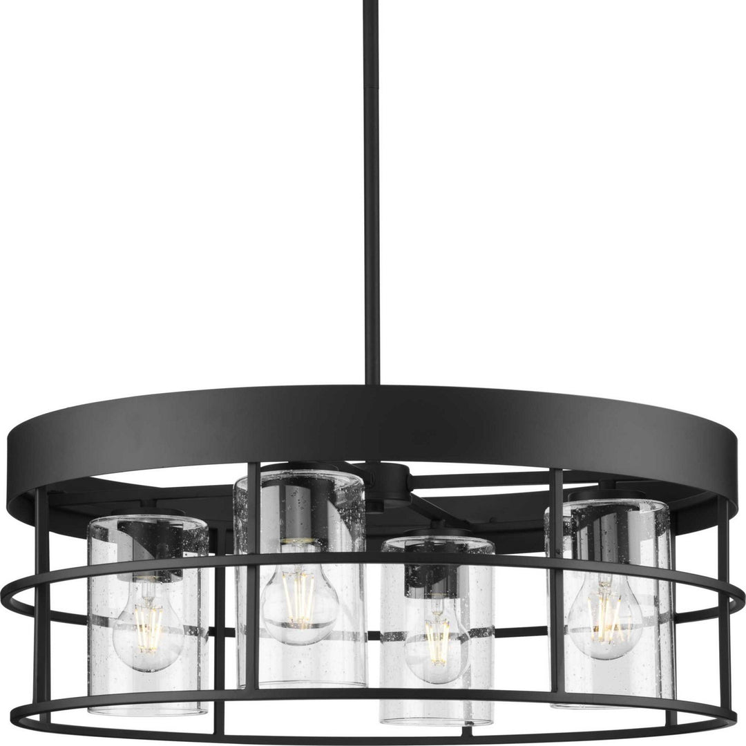 Progress Burgess P400311-31M Chandelier Light - Matte Black