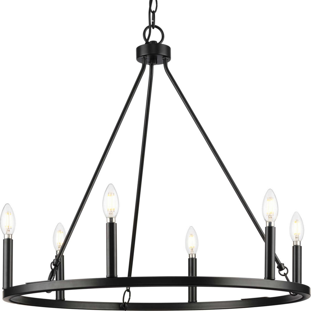 Progress Gilliam P400313-31M Chandelier Light - Matte Black