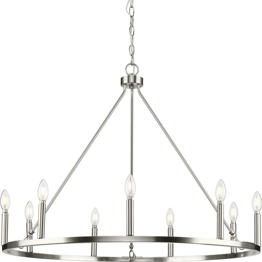 Progress Gilliam P400314-009 Chandelier Light - Brushed Nickel