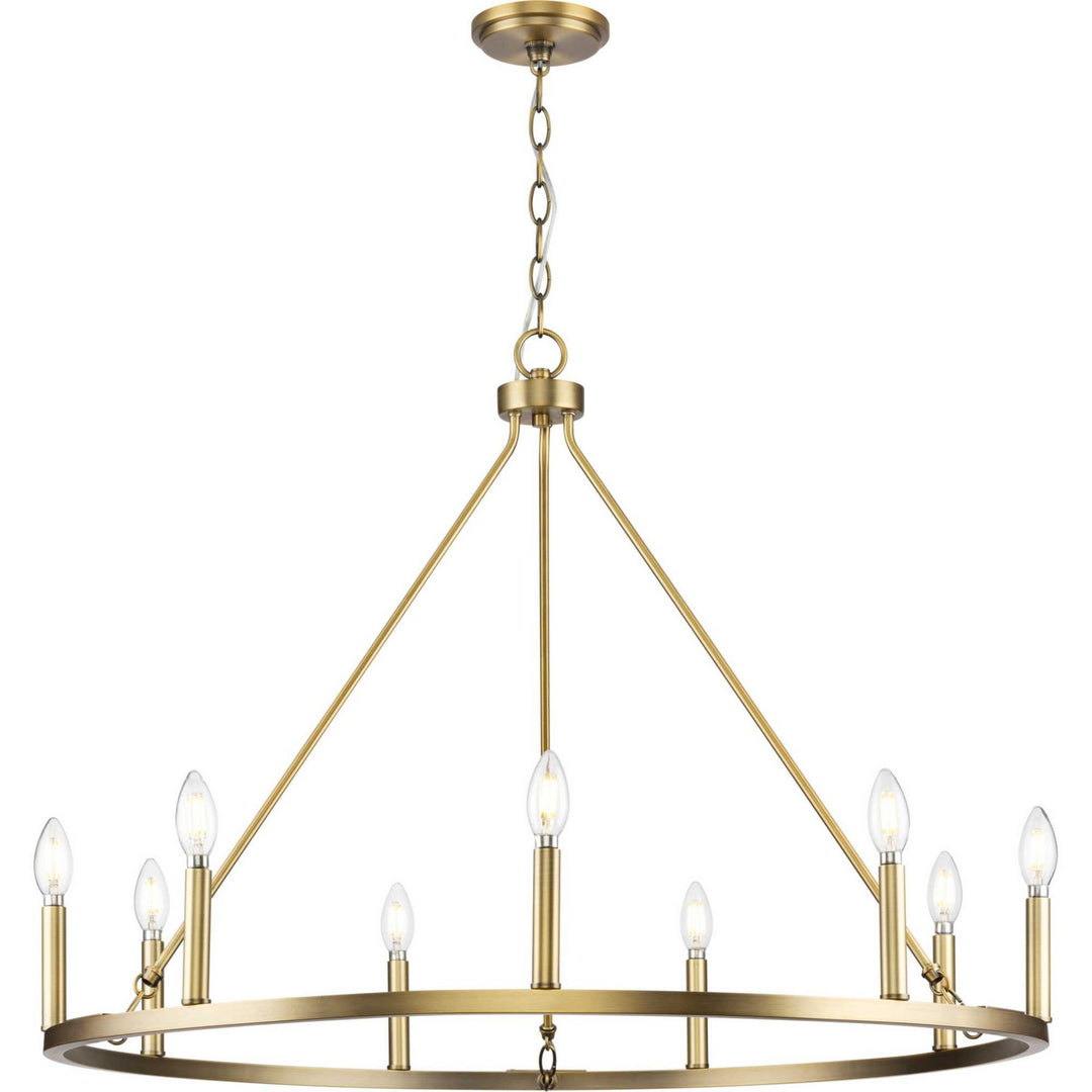 Progress Gilliam P400314-163 Chandelier Light - Vintage Brass