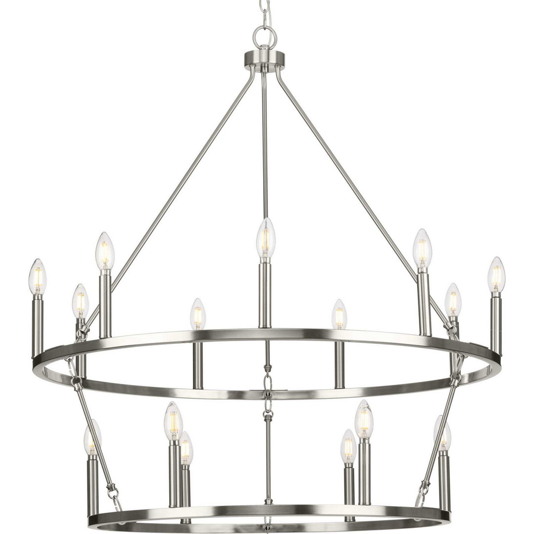 Progress Gilliam P400315-009 Chandelier Light - Brushed Nickel