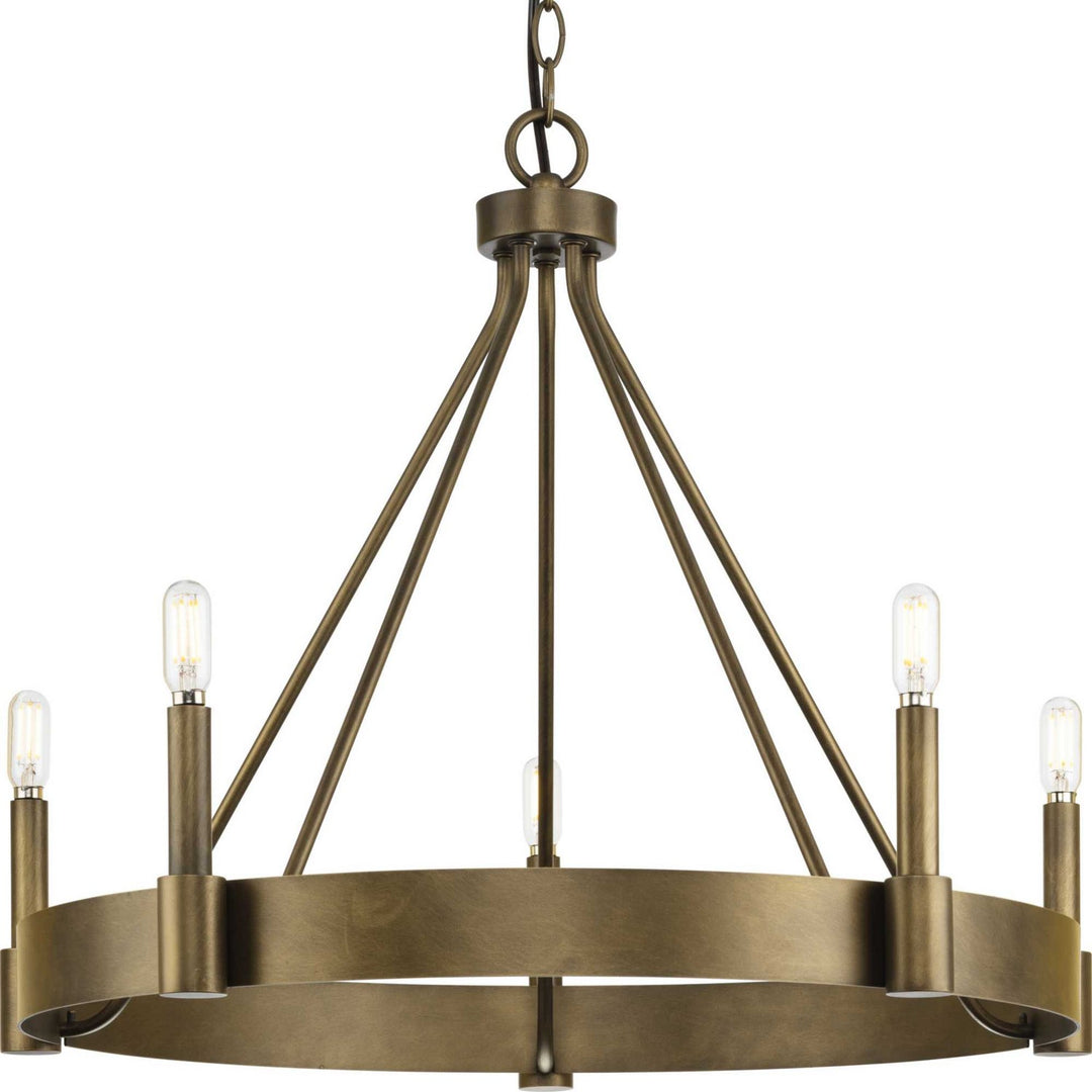 Progress Breckenridge P400318-196 Chandelier Light - Aged Bronze