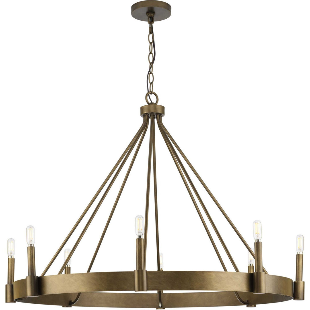 Progress Breckenridge P400319-196 Chandelier Light - Aged Bronze