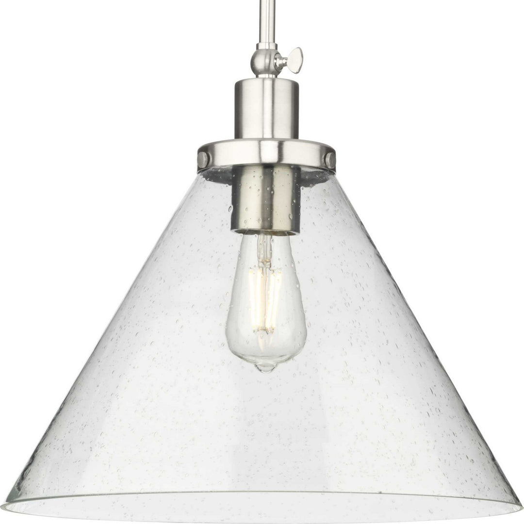 Progress Hinton P500384-009 Pendant Light - Brushed Nickel